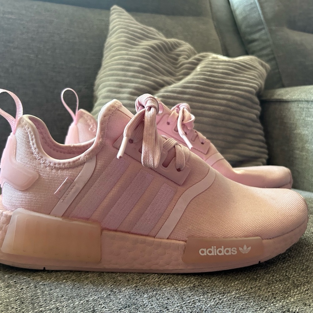 Adidas Women's Soft Pink Sneakers